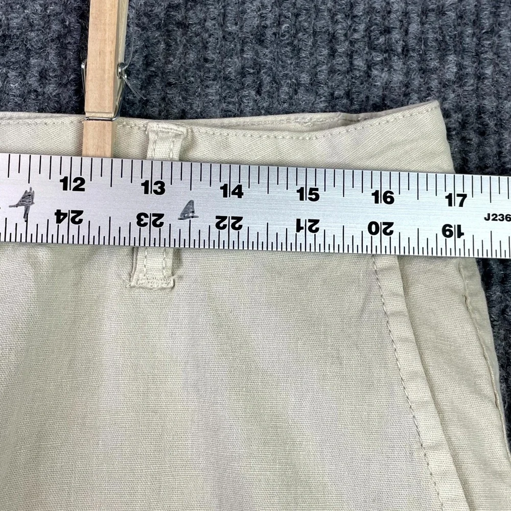 Tailor Vintage Chino Pants Men's 33x32 Beige Comfort Stretch Slim Fit Streetwear